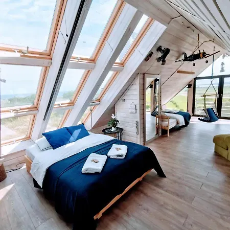 펜션 House Of Freedom With Sea View Sauna And Jacuzzi *